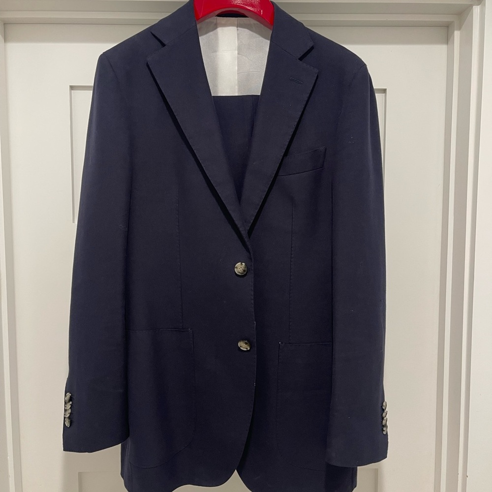 Suitsupply Cotton Suit